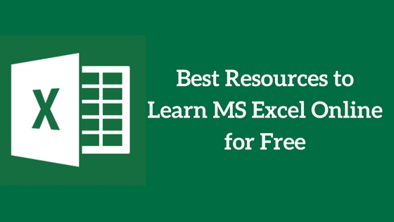 Free excel training manual download